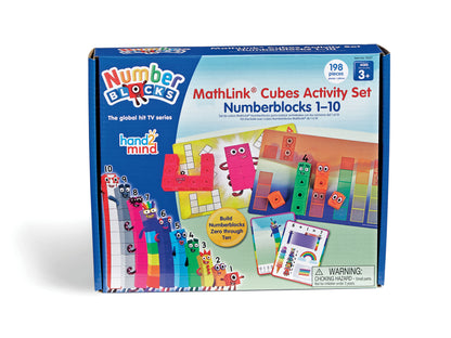 Numberblocks - ensemble d'activités avec cubes mathlink 1-10
