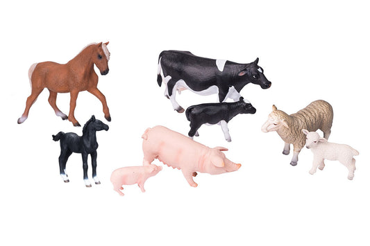 Familles d'animaux de la ferme