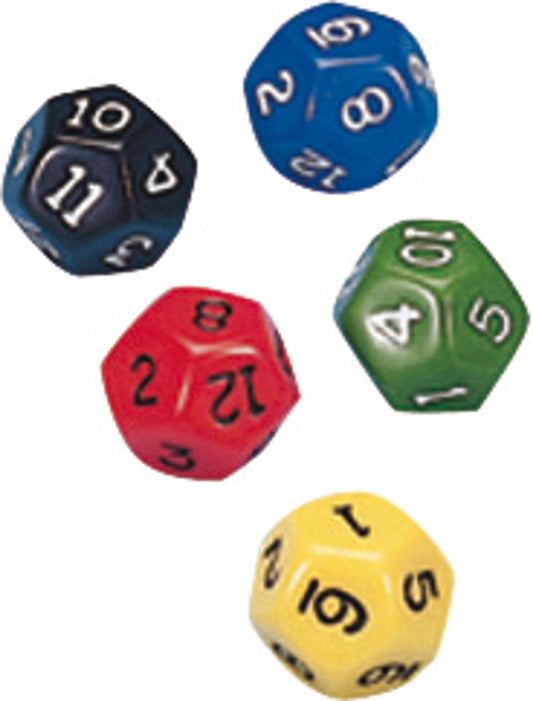 Polyhedron Dice with 12 Sides