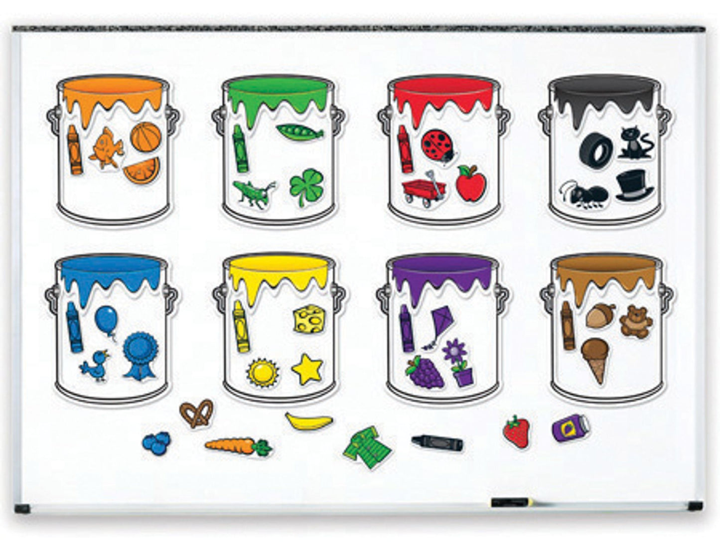 Jeu de tri magnétique Touche de couleur