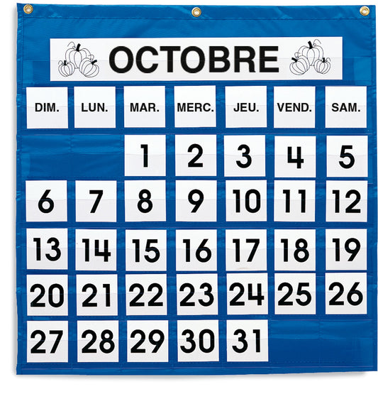 Calendrier à pochettes