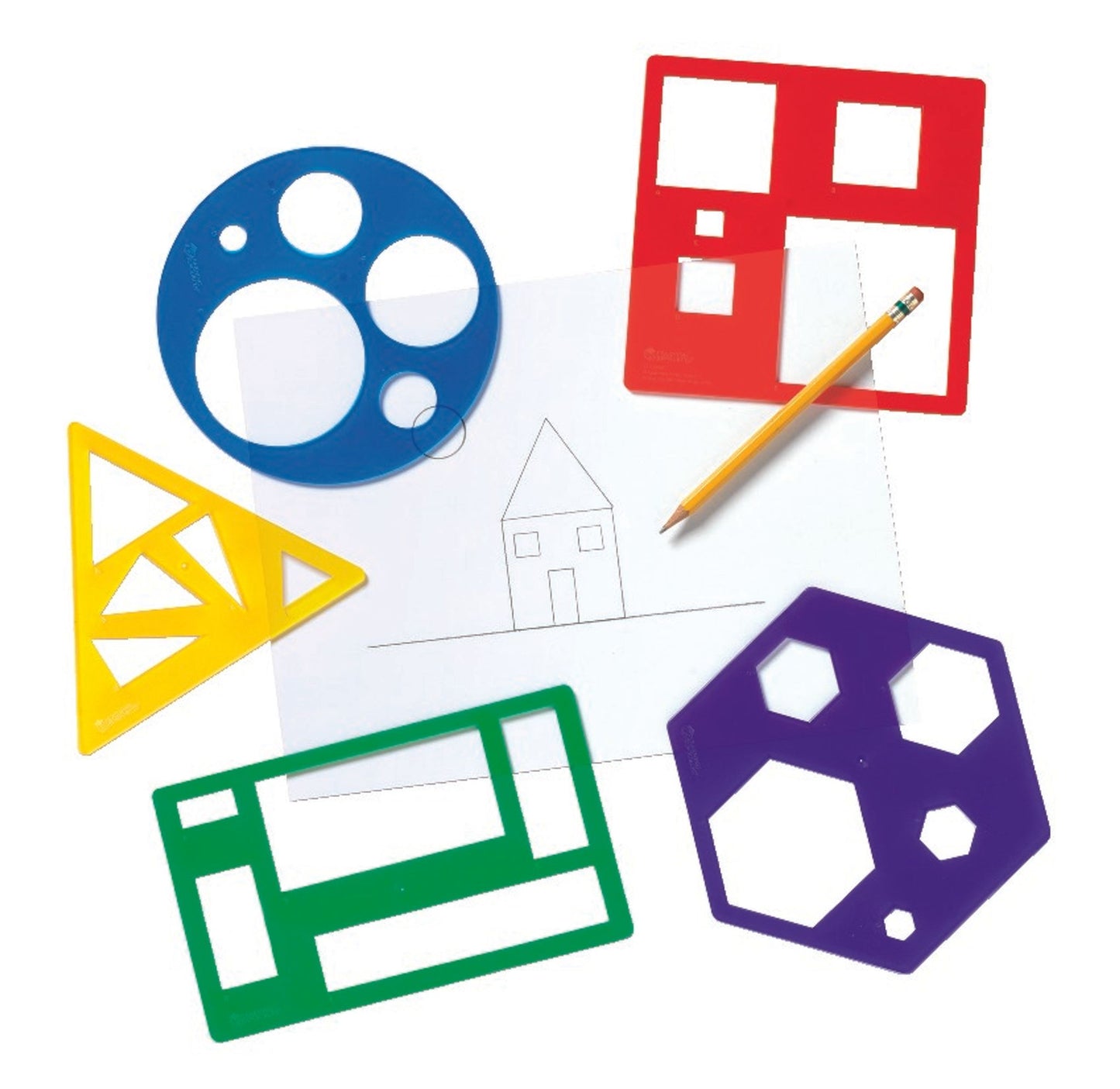 Pochoirs de formes de base