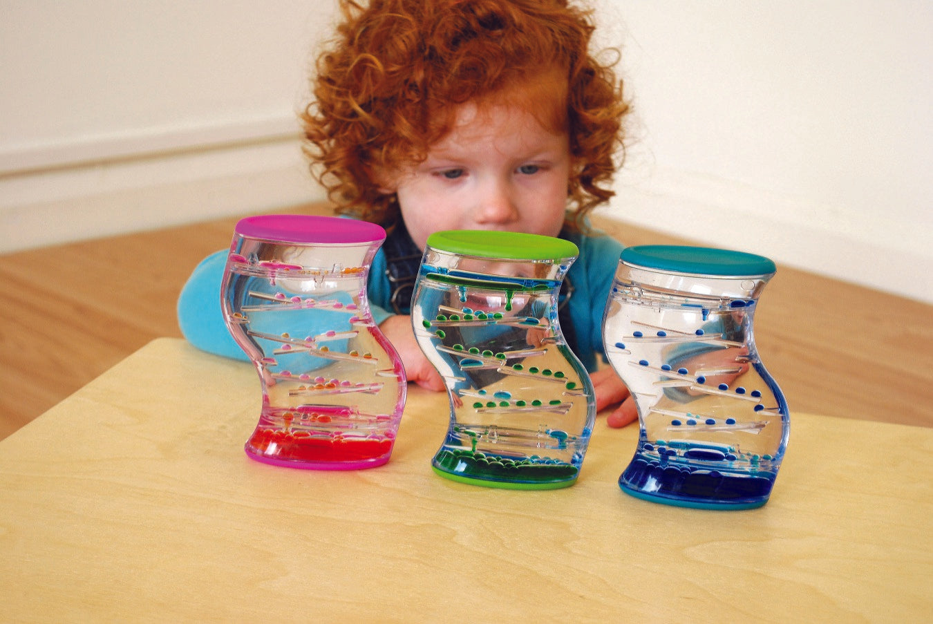 Tubes sensoriels colorés