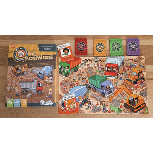 Placote – Cherche, trouve et découvre : les camions