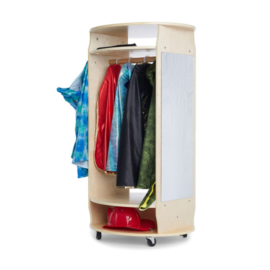 Meuble à déguisements mobile