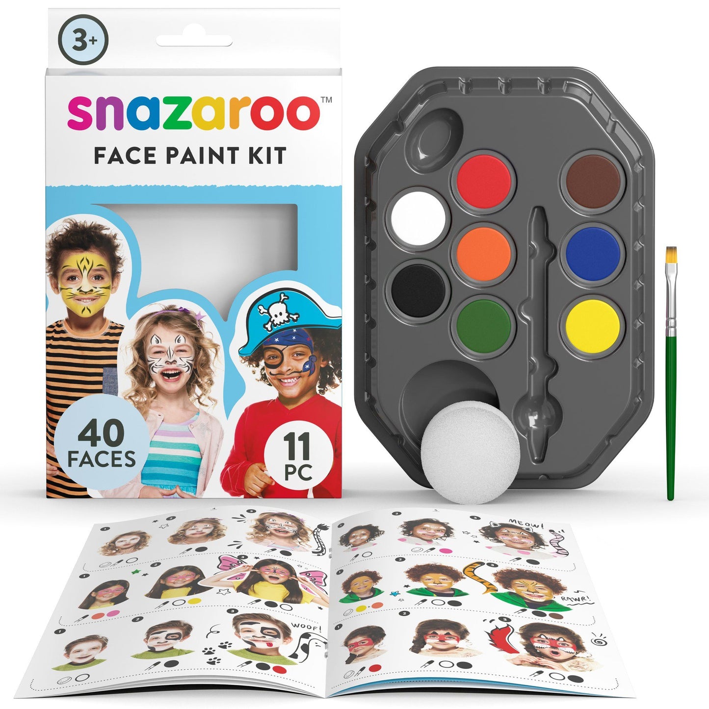Snazaroo – 8 Colour Palette Kits