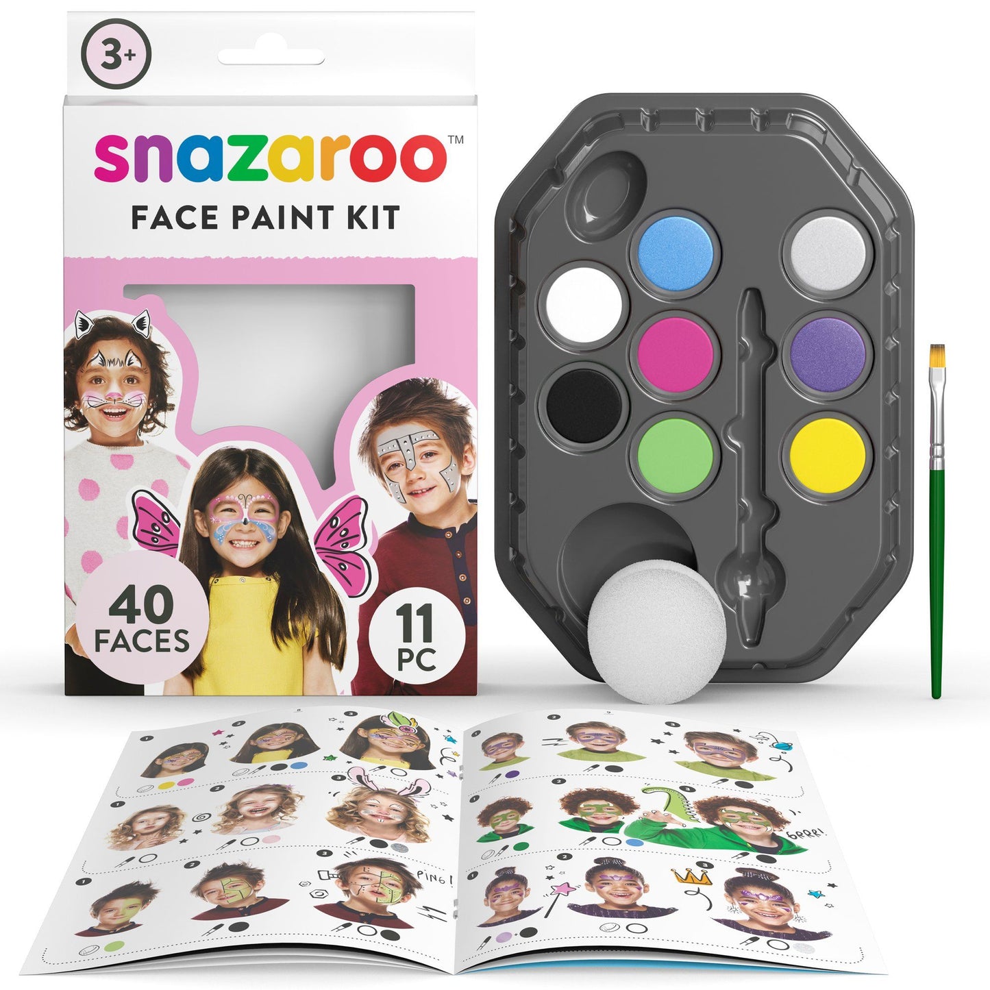Snazaroo – 8 Colour Palette Kits