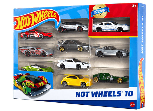 10 Assorted Cars