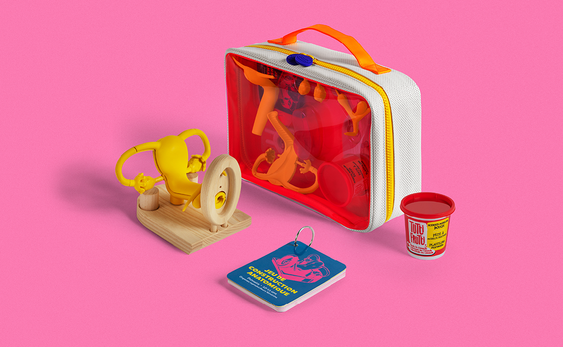 Jeu de construction anatomique pour l'éducation à la sexualité