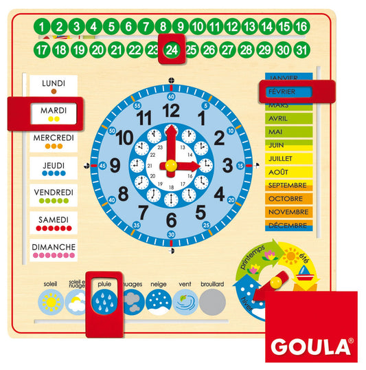 Horloge-calendrier