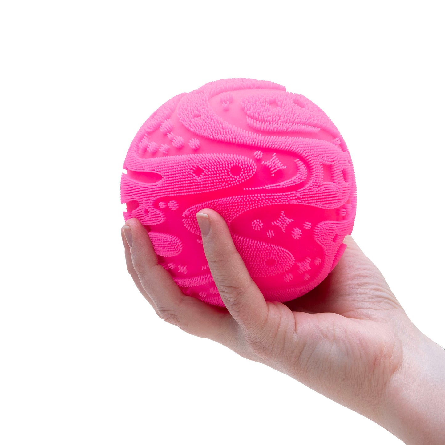 Nee-doh balle velour texturé