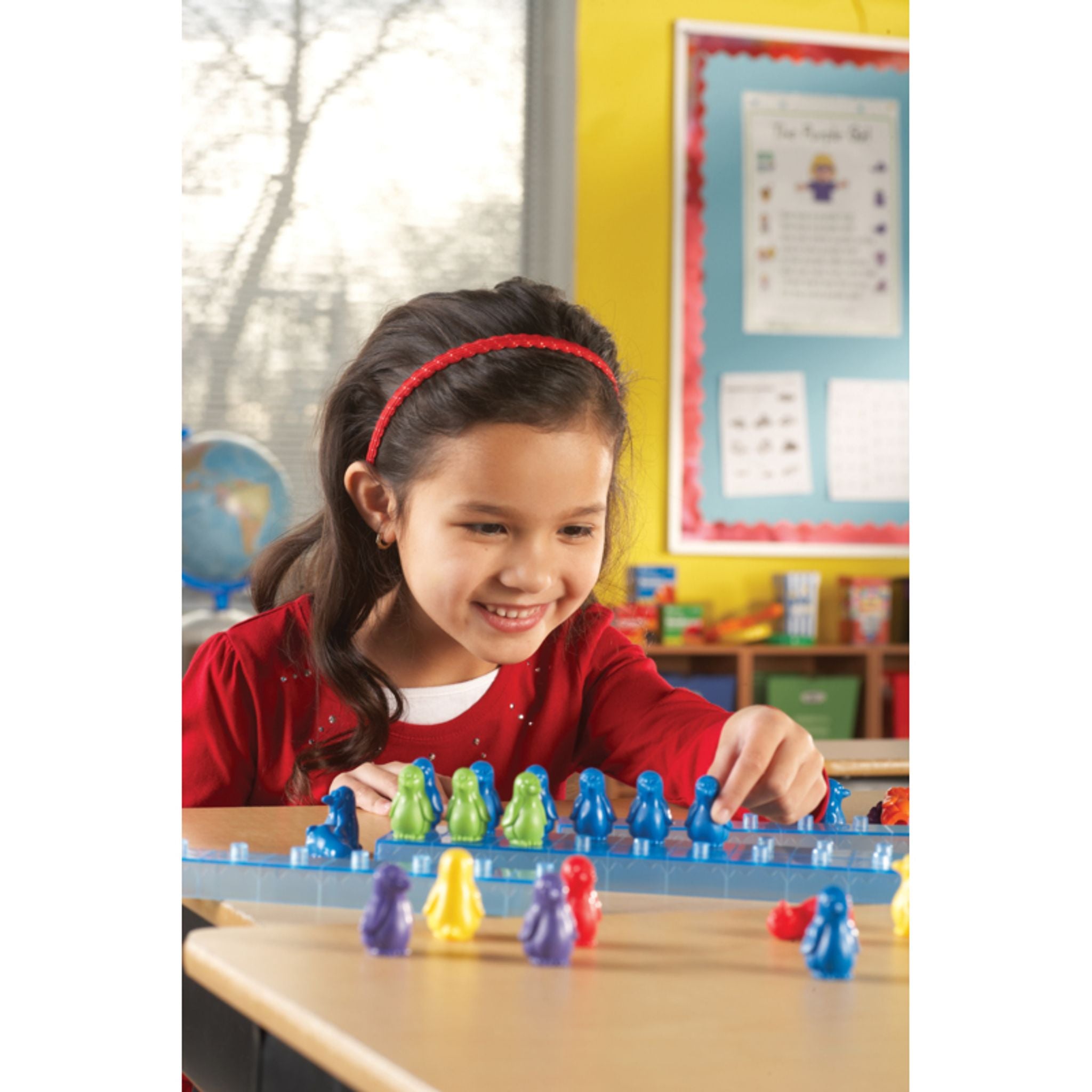 Learning Resources Kit d'Activités de Maths Pingouins Sur la Glace, Multicolore
