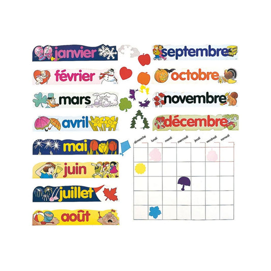 Monthly Calendar (in French)