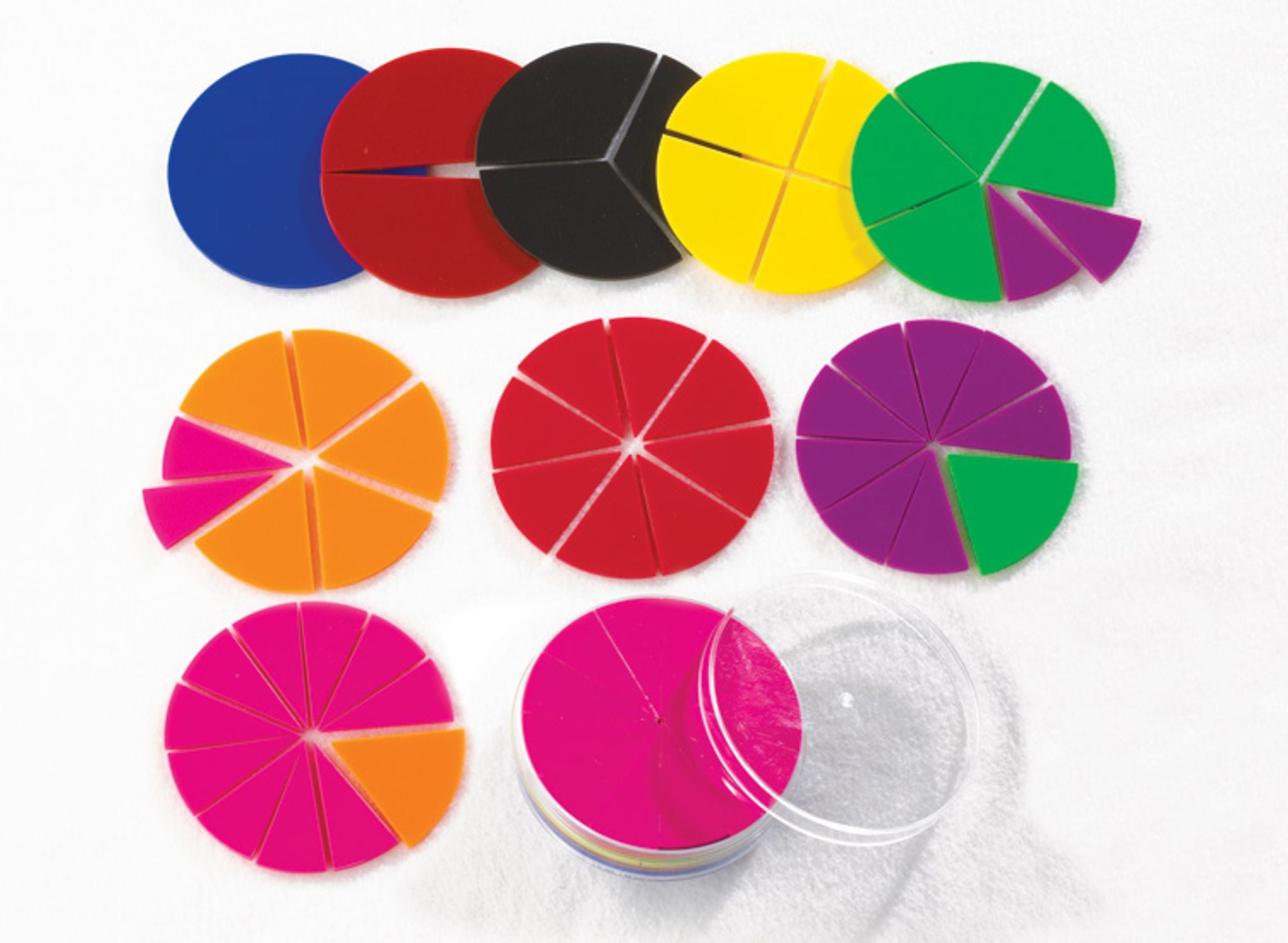 Puzzle Éducatif de Fractions Magnétiques, Jeu Magnétique de Fractions, Jeux pour Apprendre Les Fractions, Apprendre a Compter, Learning Ressources, Montessori Jeux 5 ans Enfant Fille Garcon