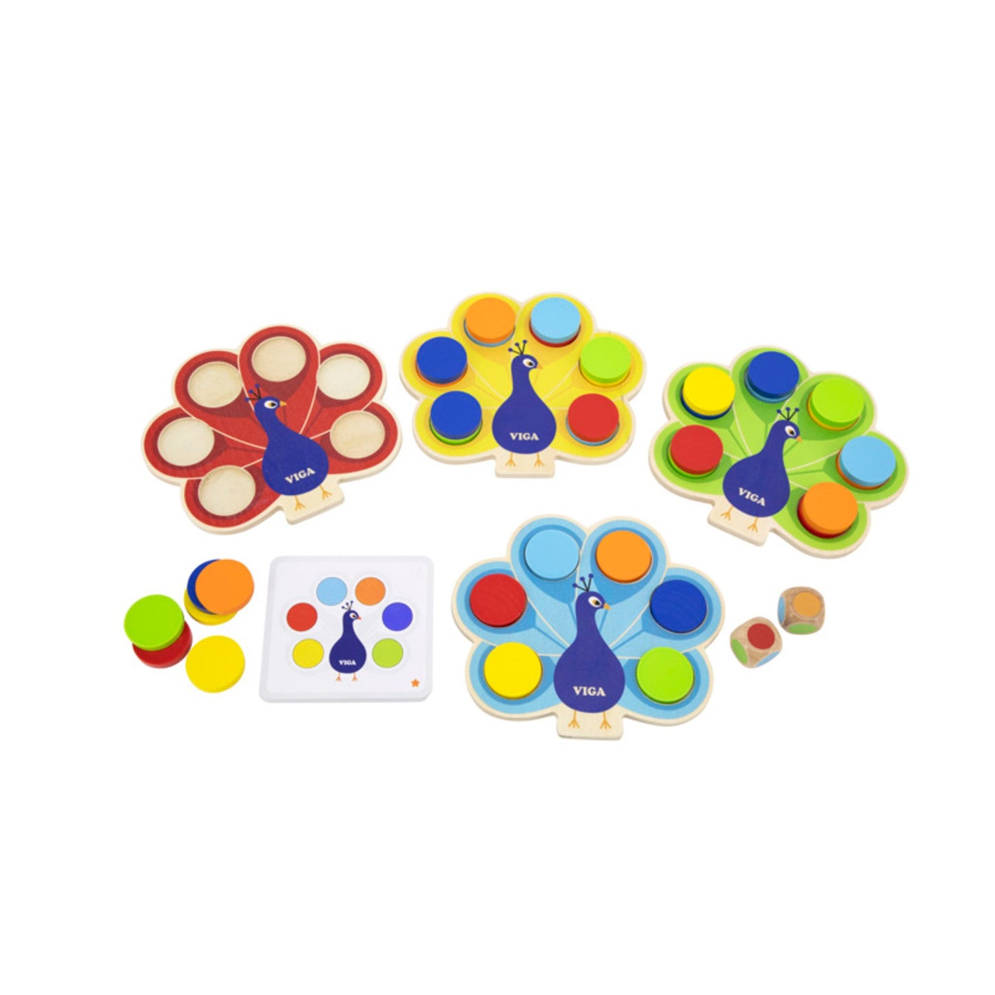 Peacock Colour Matching Game