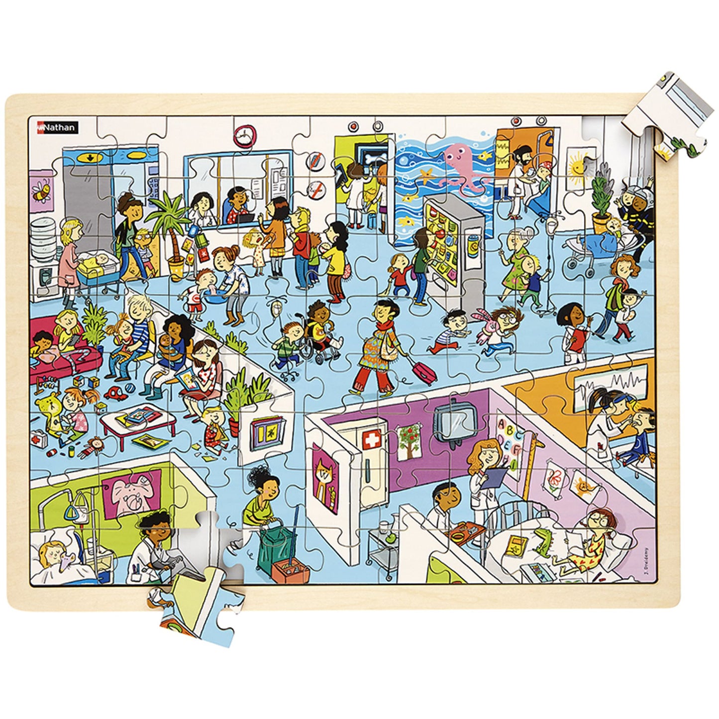 The Hospital Puzzle – 72 pcs