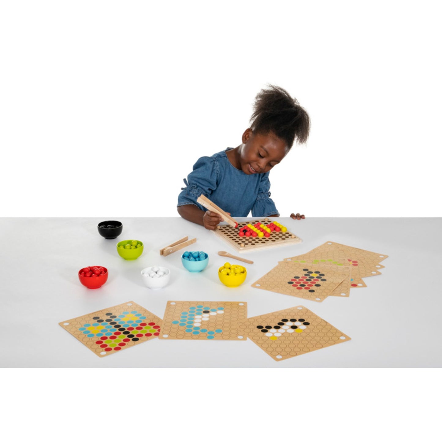 Wooden Motor Pattern Balls