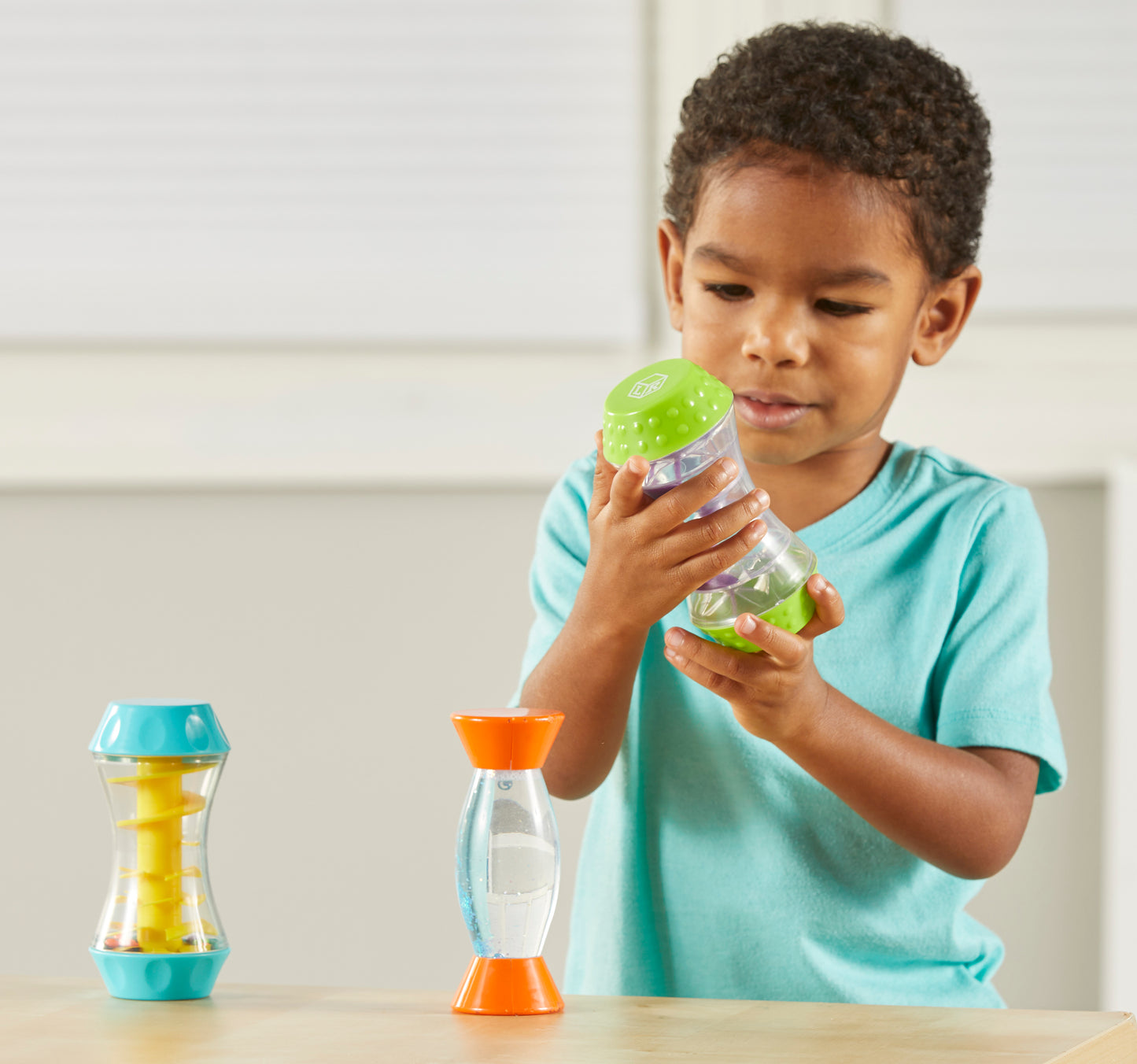 Trio de tubes de manipulation sensoriels