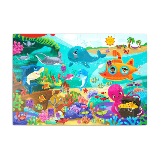 Underwater World Floor Puzzle –48 pcs