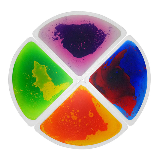 Tuiles de sol sensorielles liquides – Quart de cercle