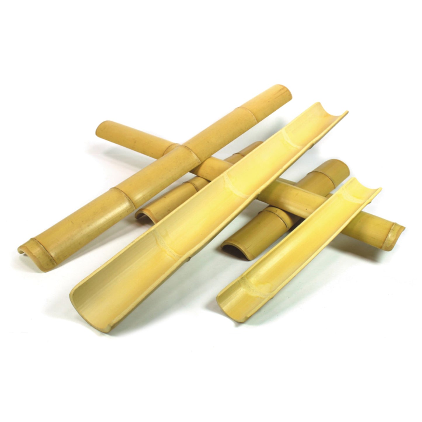 Bambous pour jeux d'eau et sable