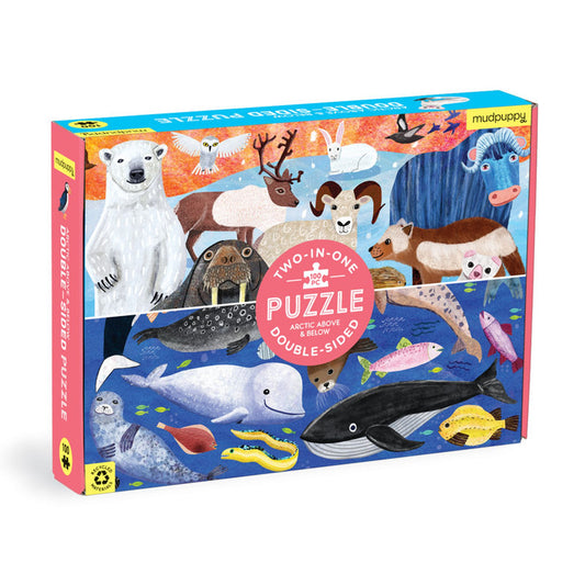 Arctic Above & Below Double-Sided Puzzle – 100 pcs