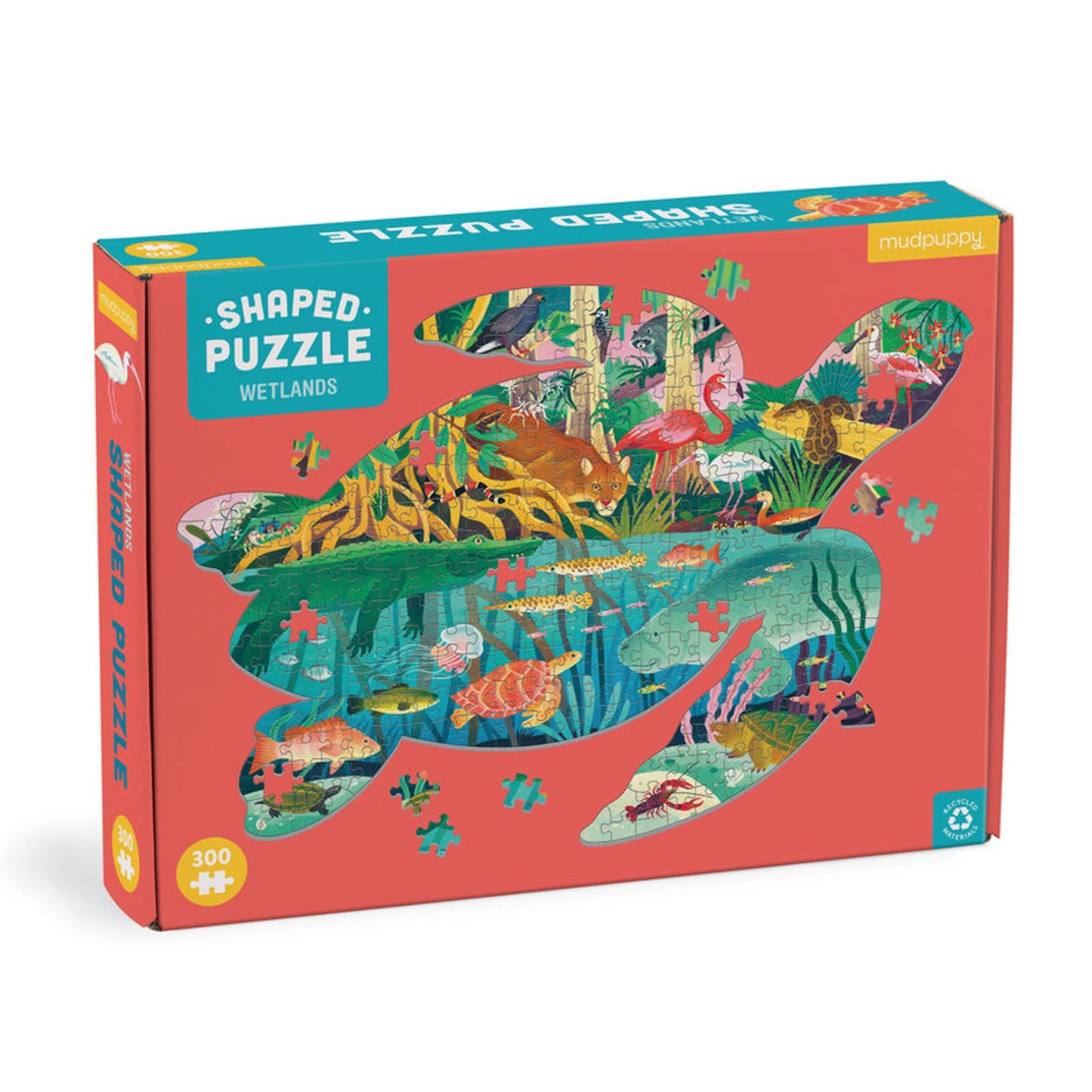 Wetland Shaped Scene Puzzle – 300 pcs