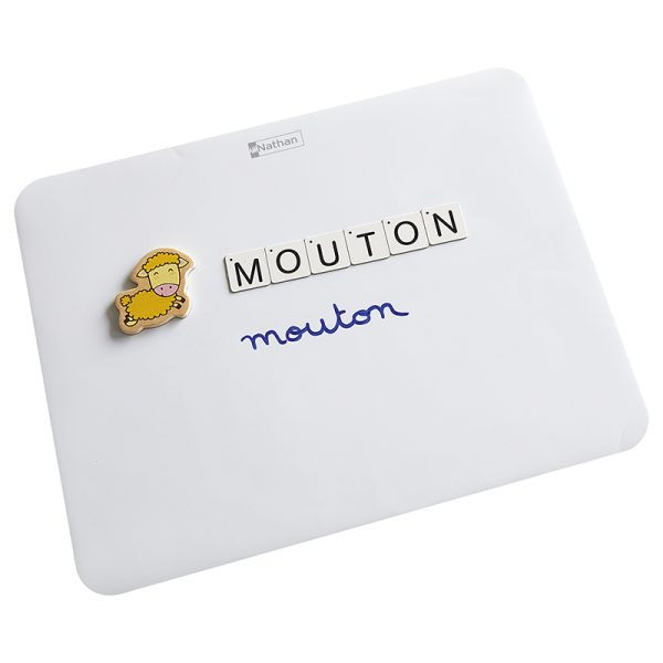 Tableaux blancs individuels repositionnables magnétiques