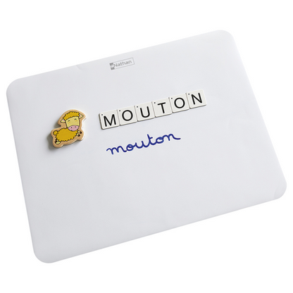 Tableaux blancs individuels repositionnables magnétiques