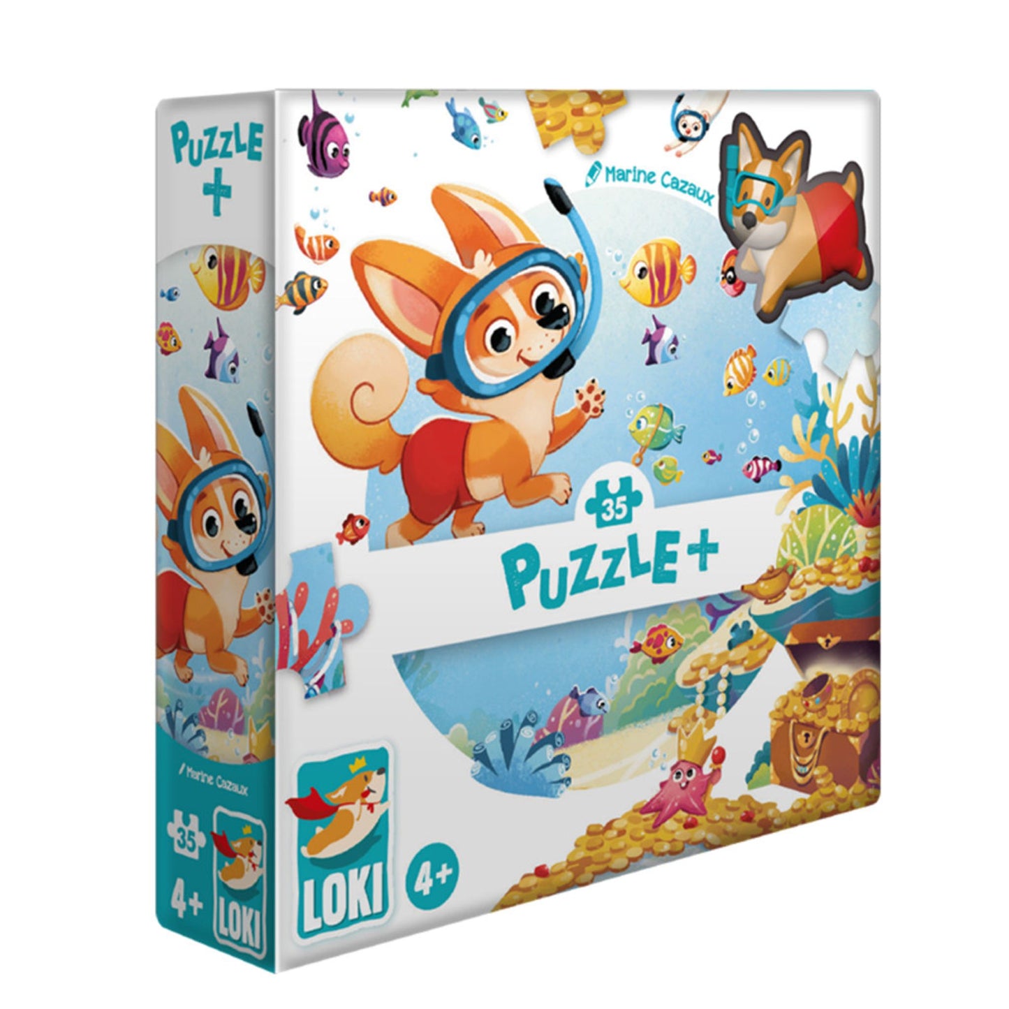 Loki Goes Scuba Diving Puzzle – 35 pcs