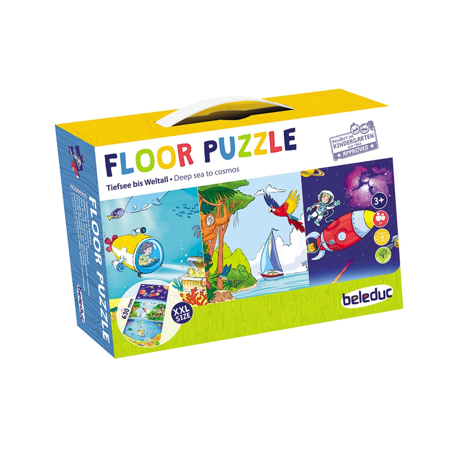 “From Sea to Space” Floor Puzzle – 45 pcs