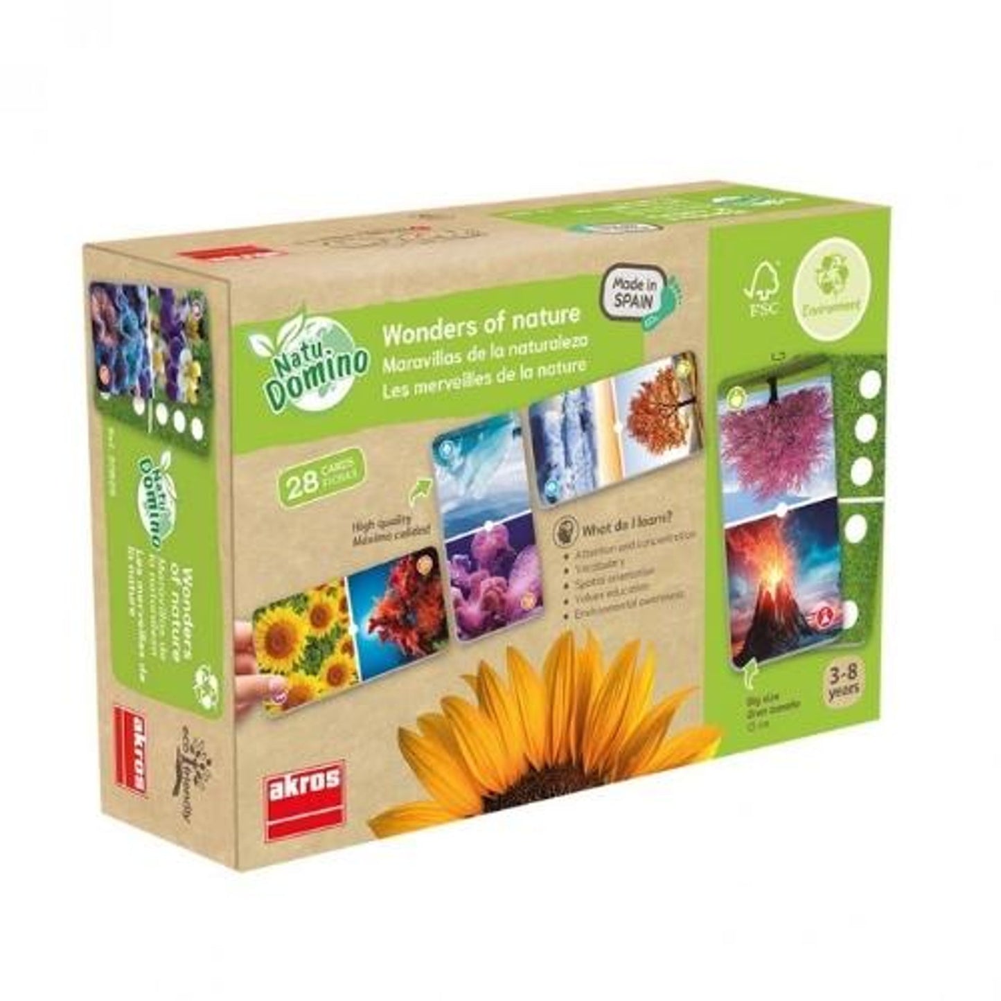 Natudomino: Les merveilles de la nature