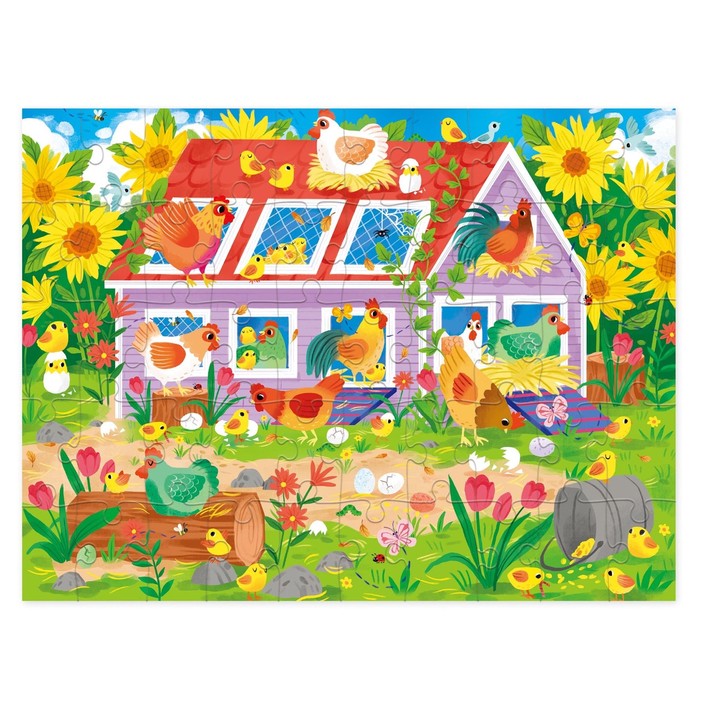 Puzzle – Maison des poules