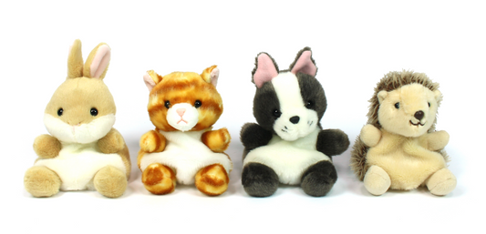 Set of plush toys