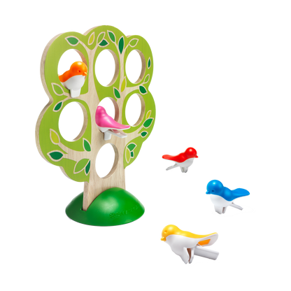 Sur un arbre posés