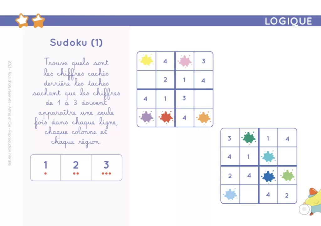 Etoilium - ext. Chevalet Logique et Concentration (fr)