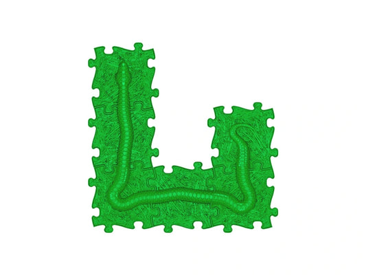 Tuiles sensorielles - Serpent