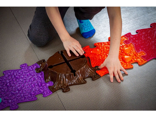 Log sensory tile
