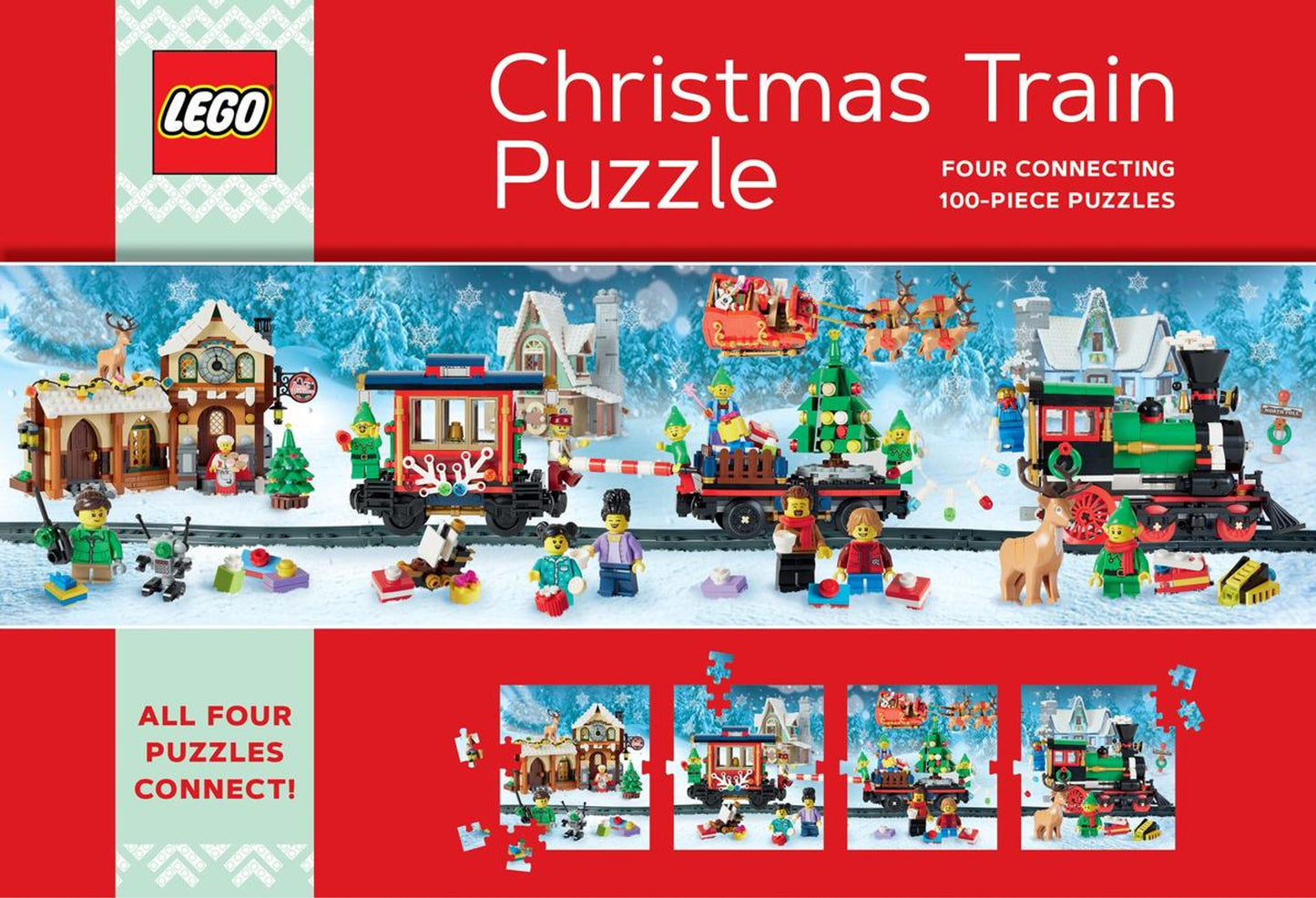 Puzzle LEGO® Christmas Train