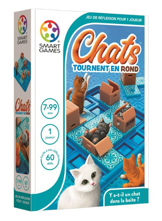 Chats tournent en rond