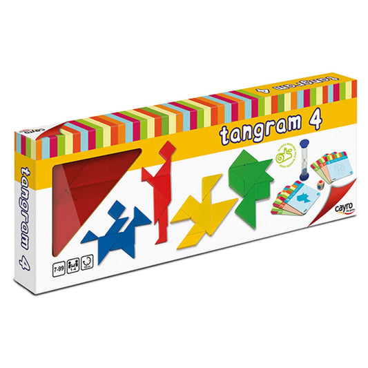 Tangram 4 en bois