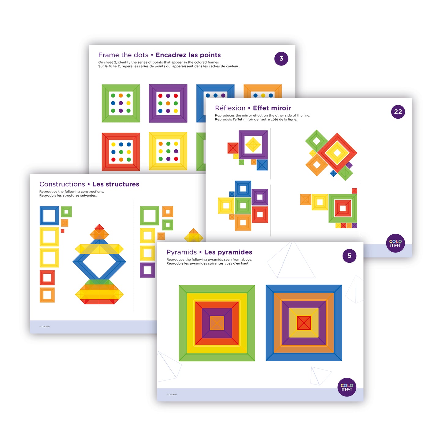 Colomat – Fiches éducatives Les Pyramides