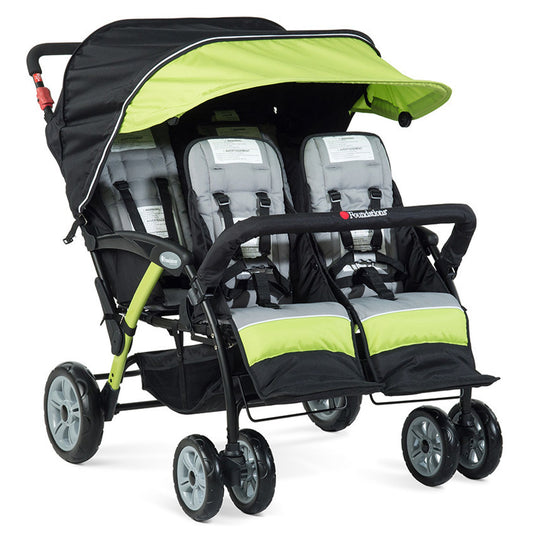 POUSSETTE QUAD 4 COMPASS LIME
