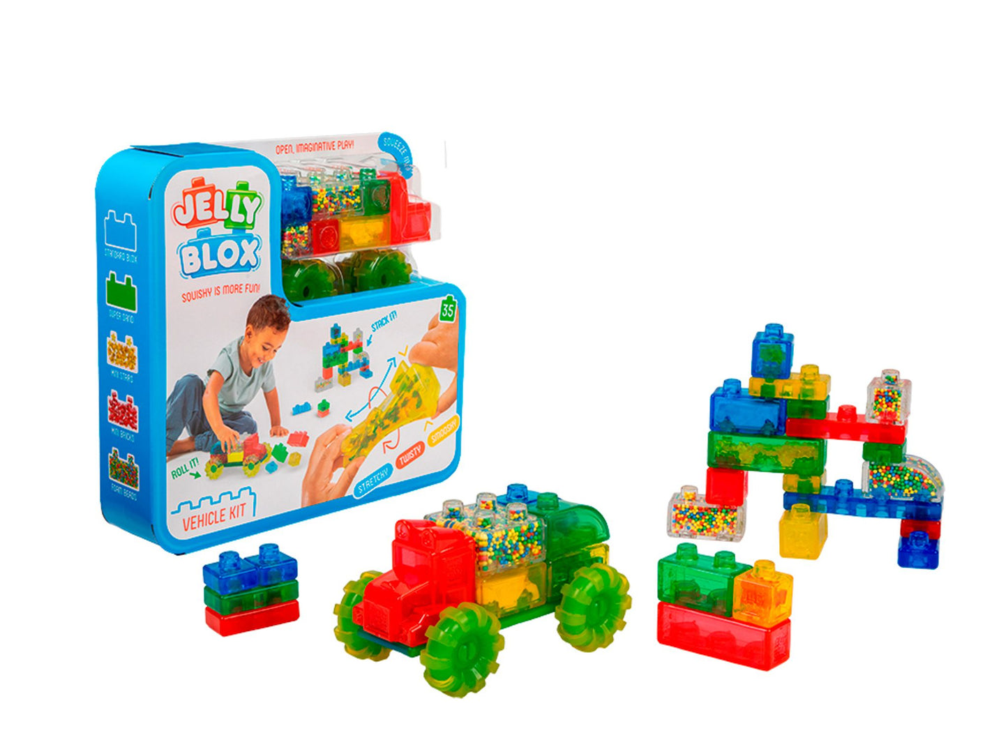 Jelly blocs 35 pièces