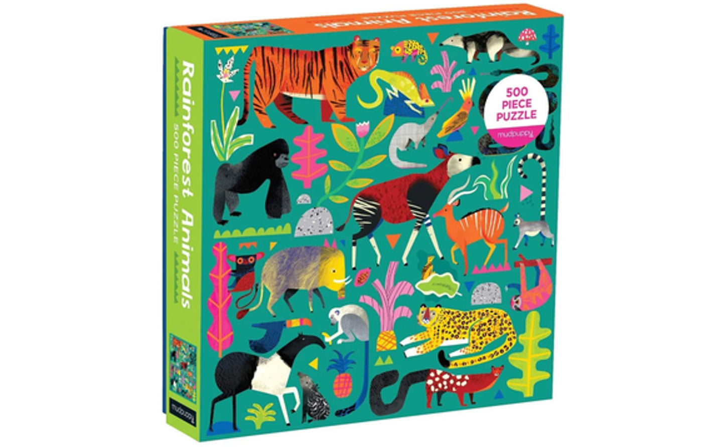 Tropical Forest Animals Puzzle
