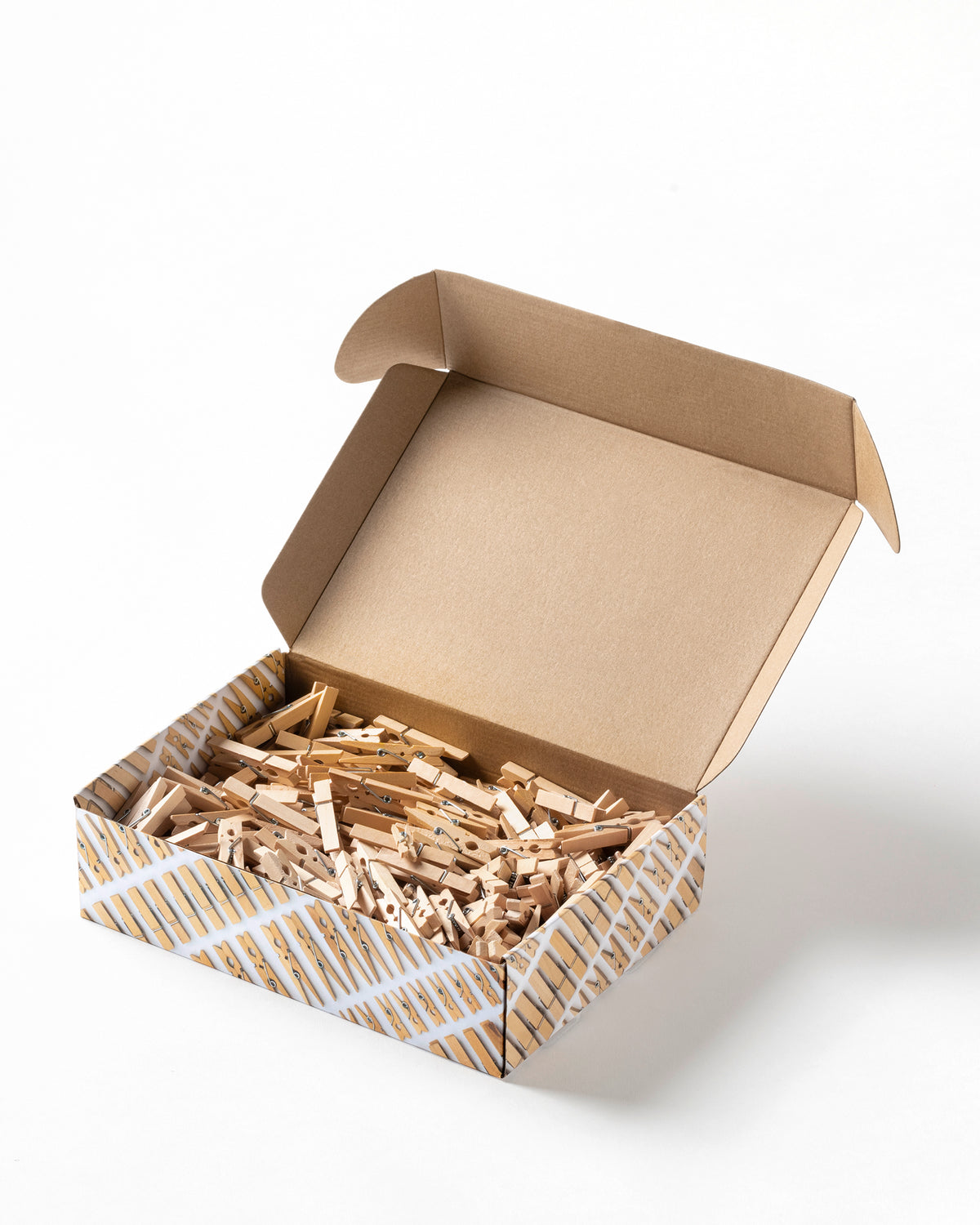 Jumbo Natural Wooden Pegs – 500 g