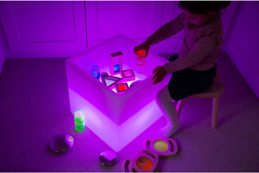 Cube de jeu sensoriel