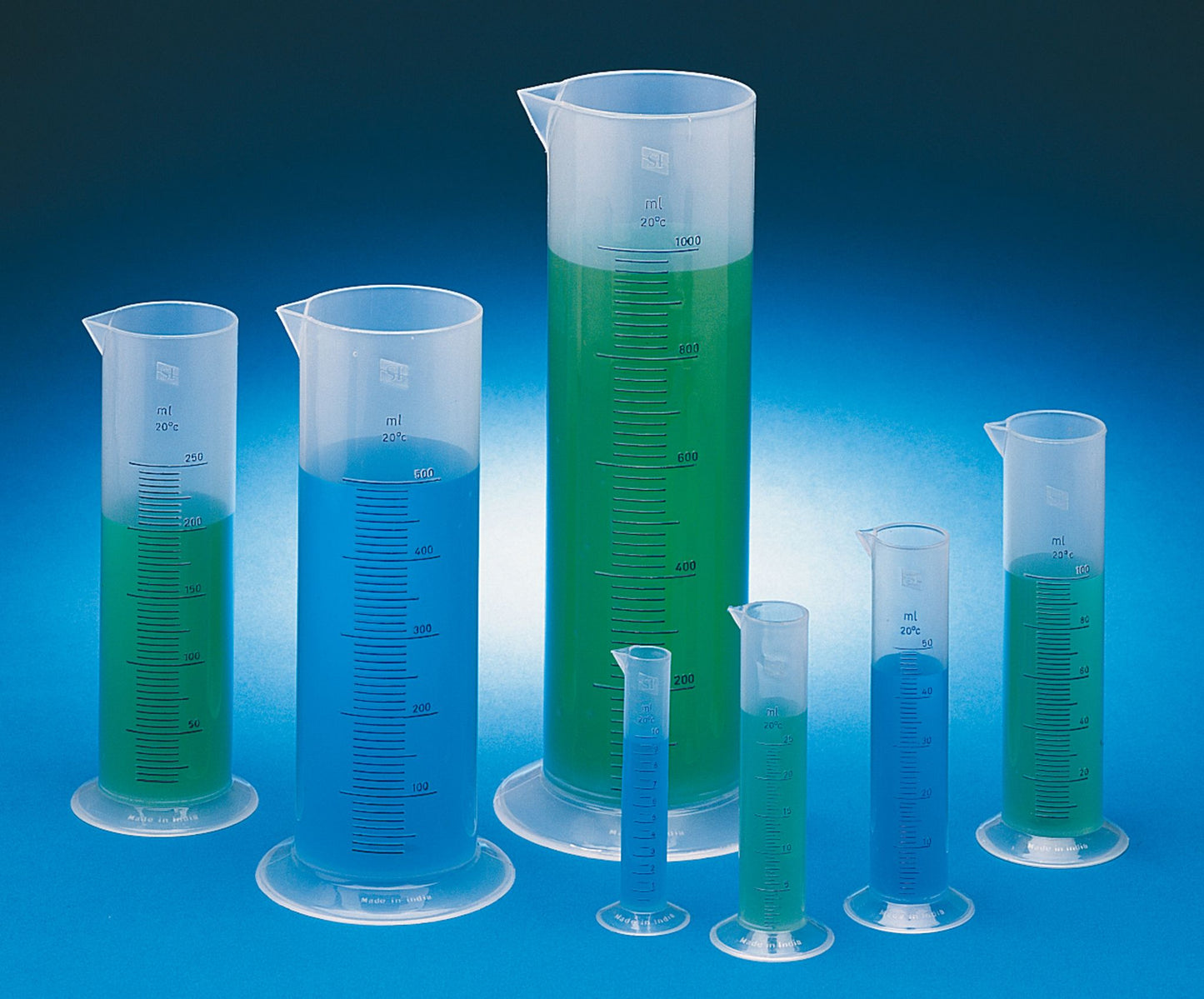 Cylindres de mesure gradués