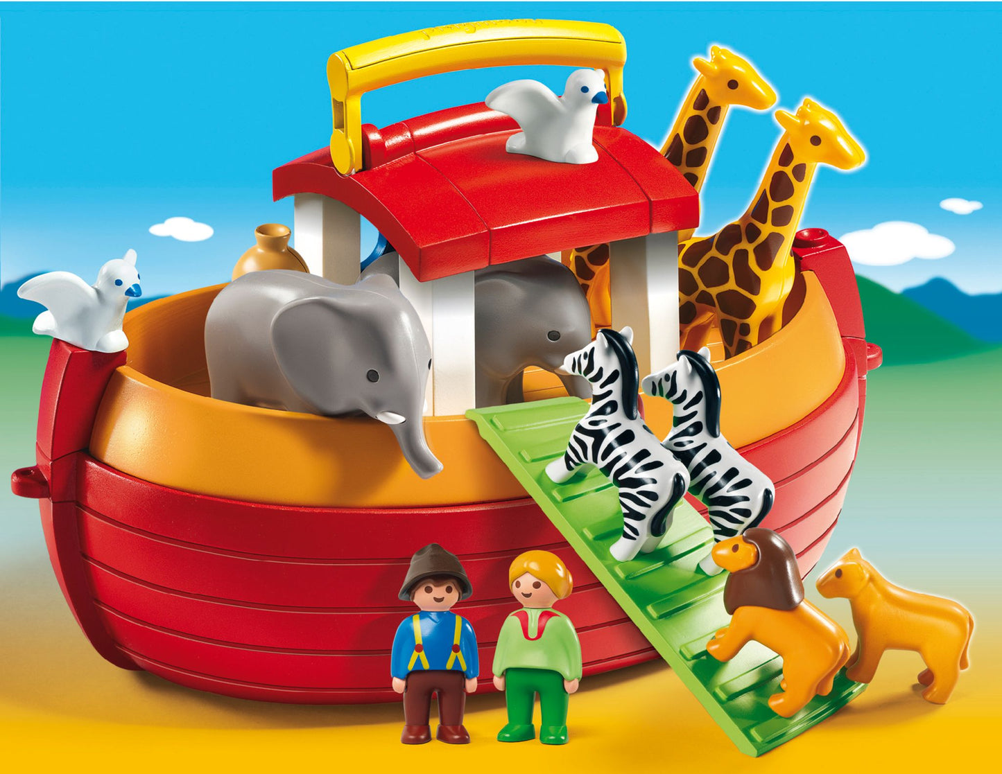 Playmobil 1.2.3 My Take Along Noah´s Ark