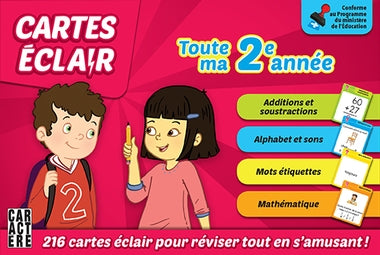 Cartes éclair Toute mon année